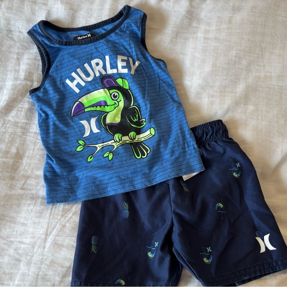 Hurley Blue Kids Tank Top